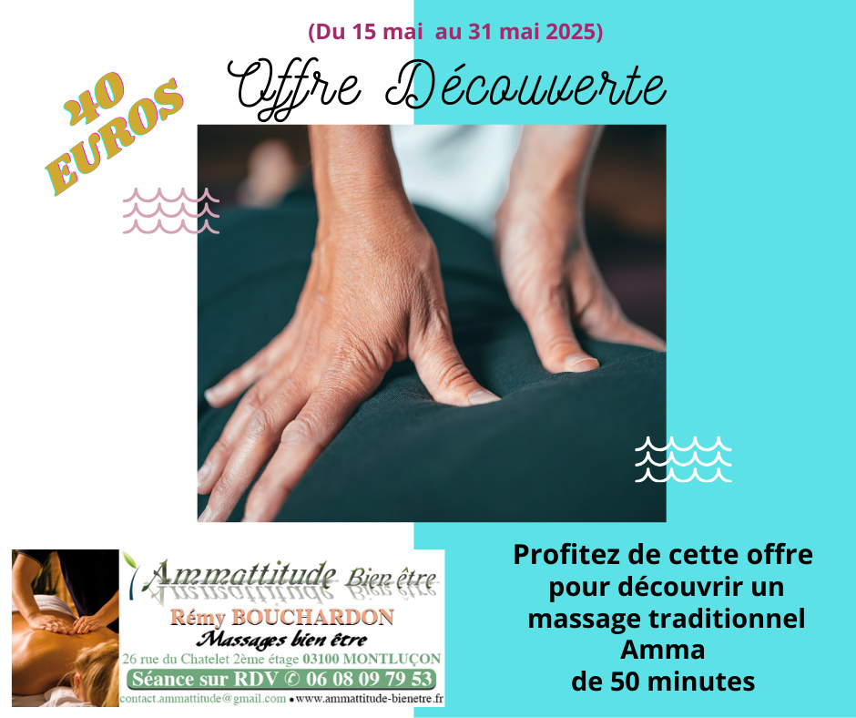 offre decouverte rmassage amma